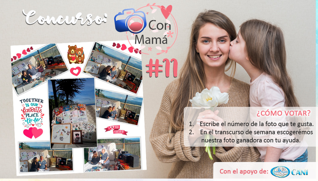 CONCURSO: Foto con la mamá.