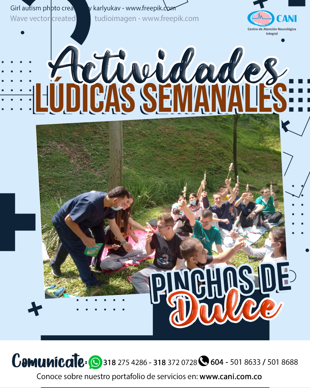 Actividad Lúdica: Pinchos de Dulce