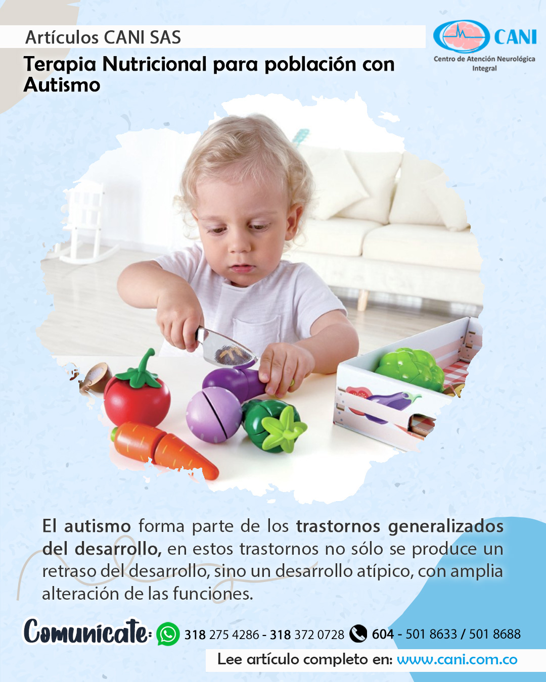 Manejo nutricional del niño con autismo - Centro Clínico La Urbina